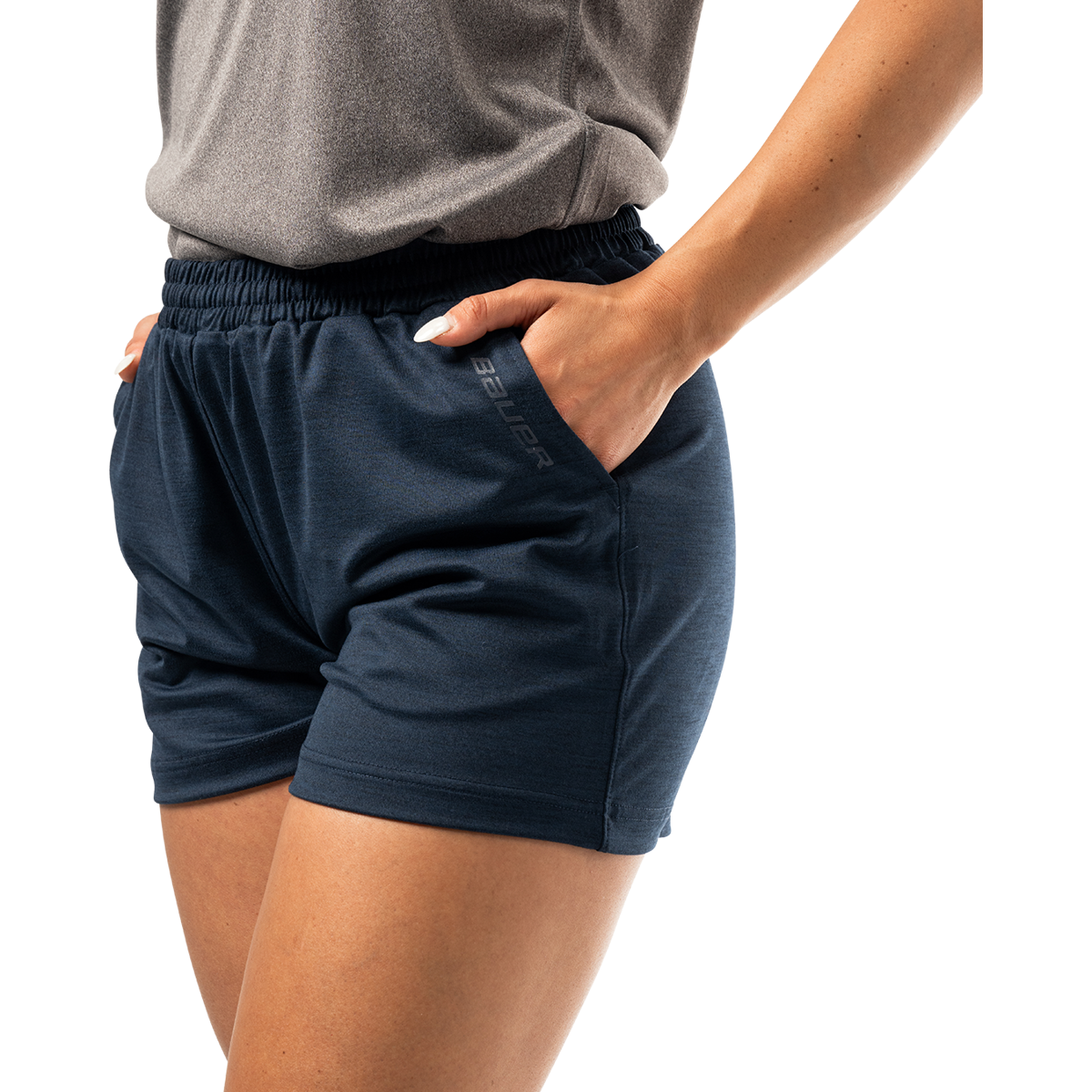 Šortky BAUER S25 WMNS TEAM TRAIN SHORT-NVY (1064626)