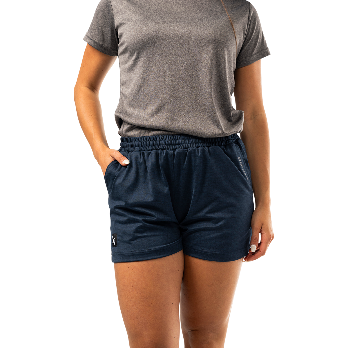 Šortky BAUER S25 WMNS TEAM TRAIN SHORT-NVY (1064626)