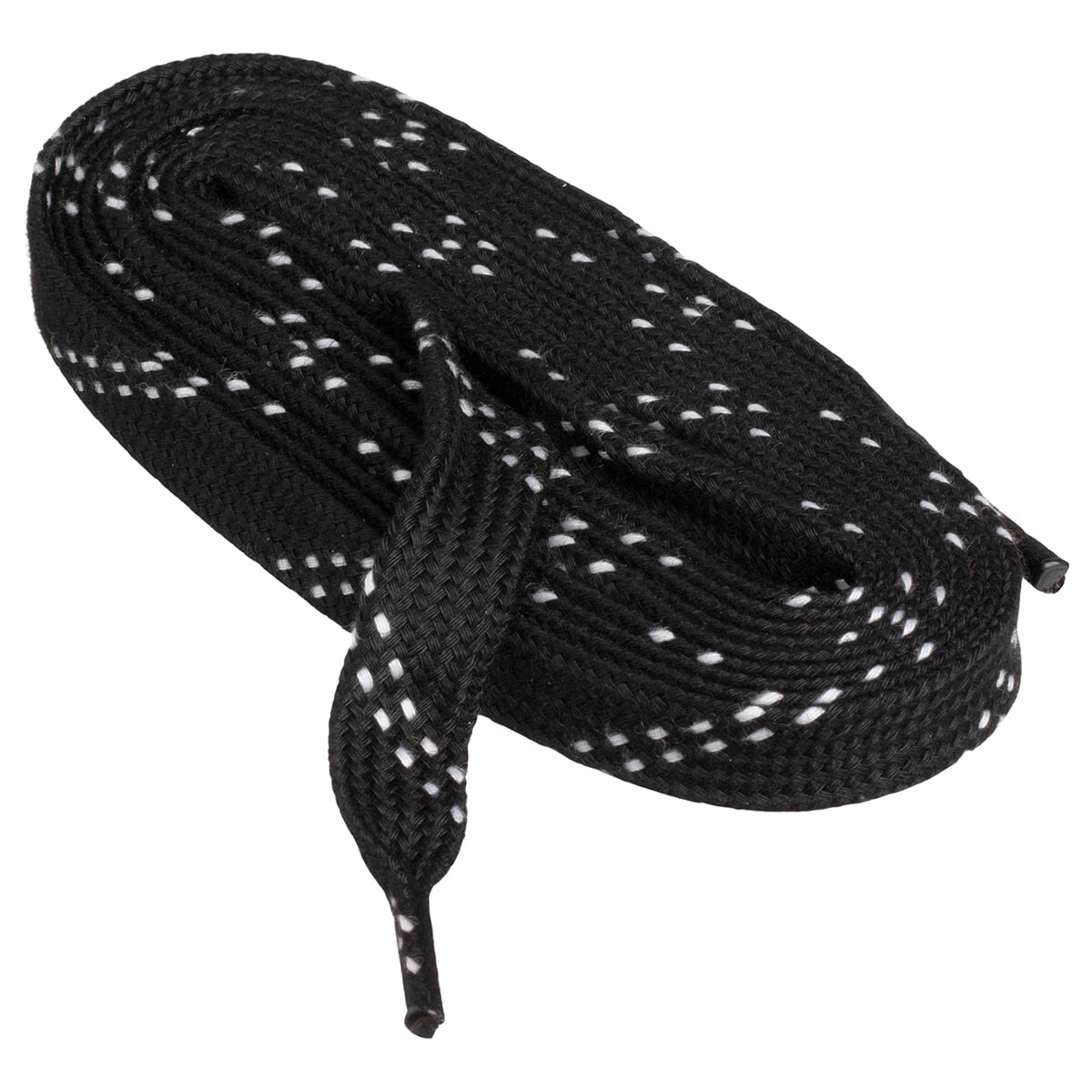Tkaničky # 70LMT Black Double Tracer UnWaxed Lace