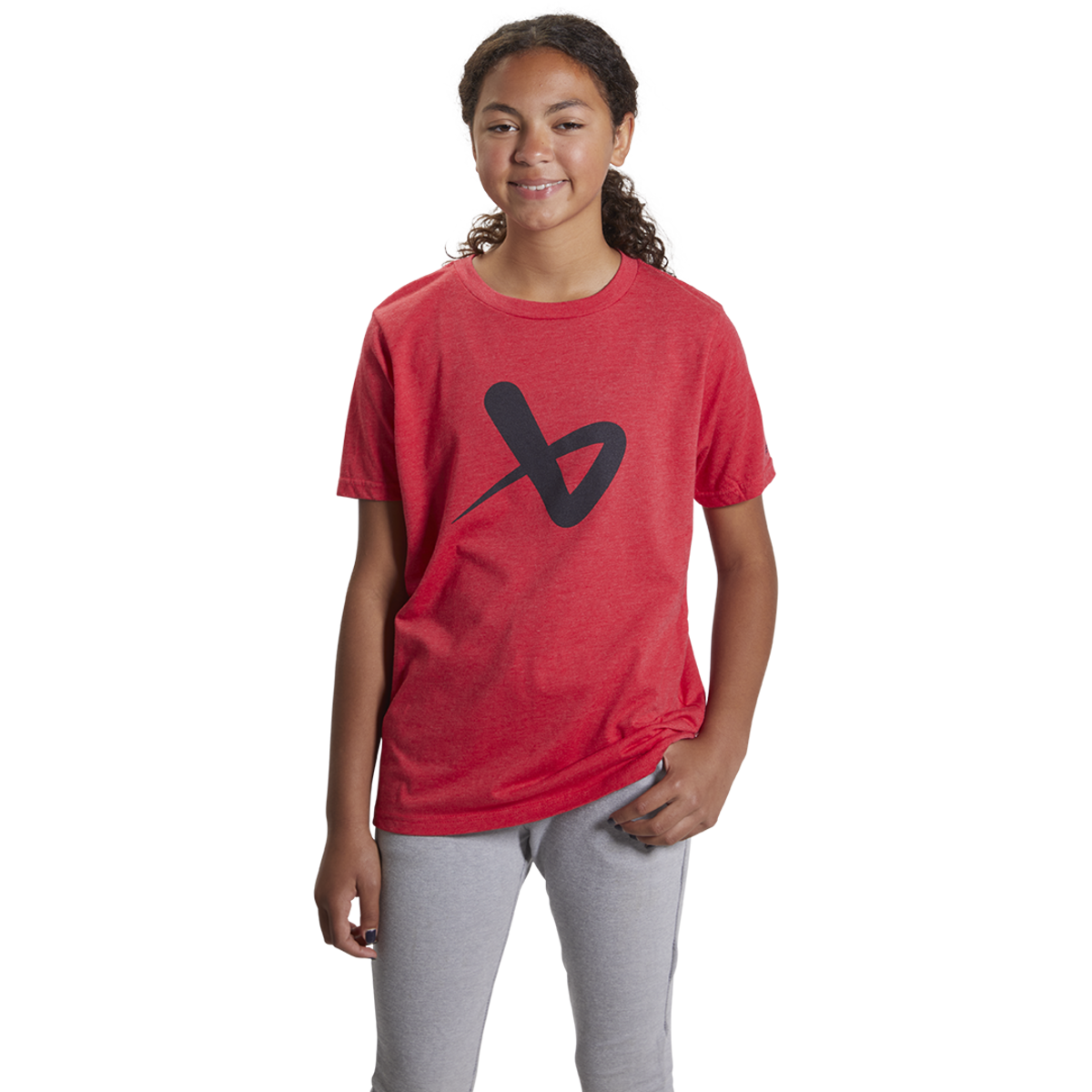 Triko BAUER CORE SS CREW-RED - YTH (1059728)