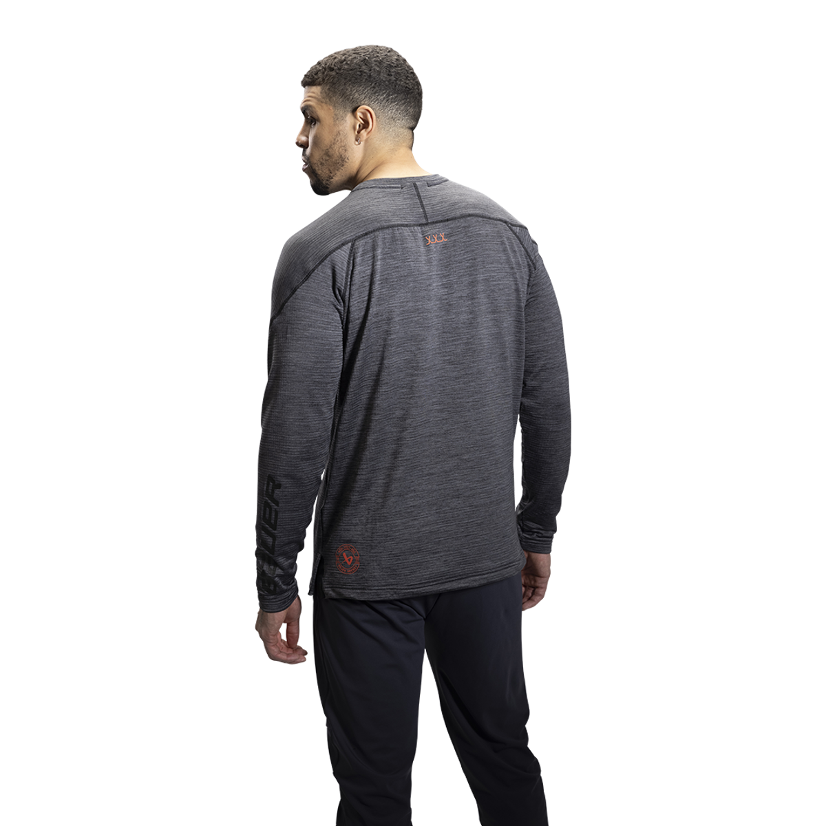 Triko BAUER FLC LS TRAINING TEE - GRAY (1060273)