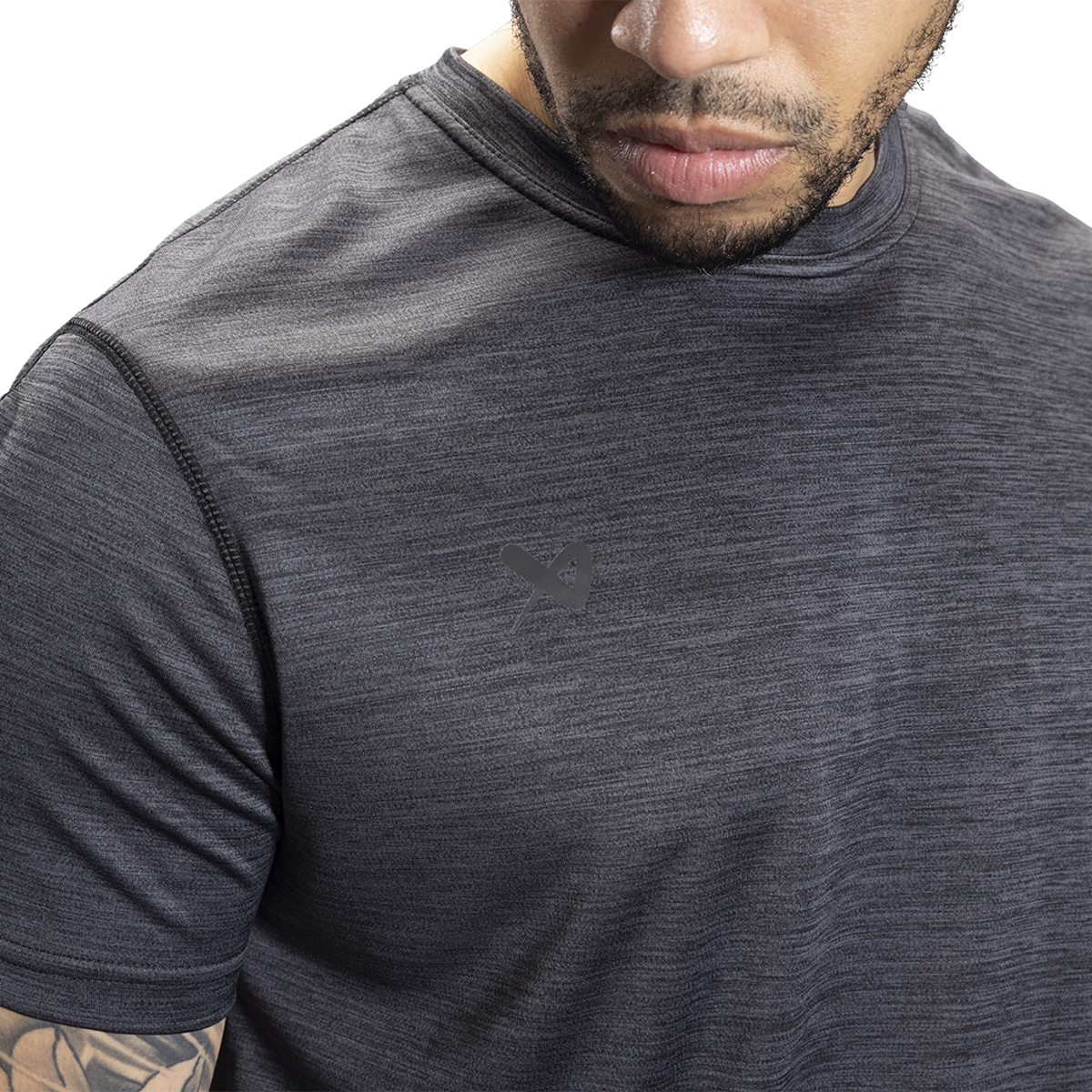 Triko BAUER FLC PERF WARMTH TECH TEE - CHAR (1060278)