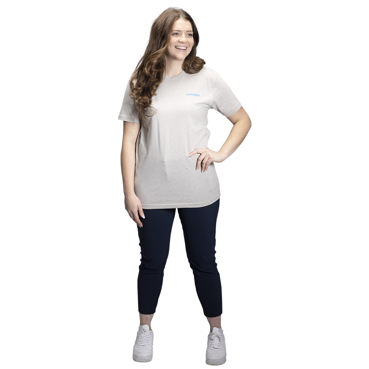 Triko BAUER S22 EXPLODED B TEE - SR - GRY (1060345)
