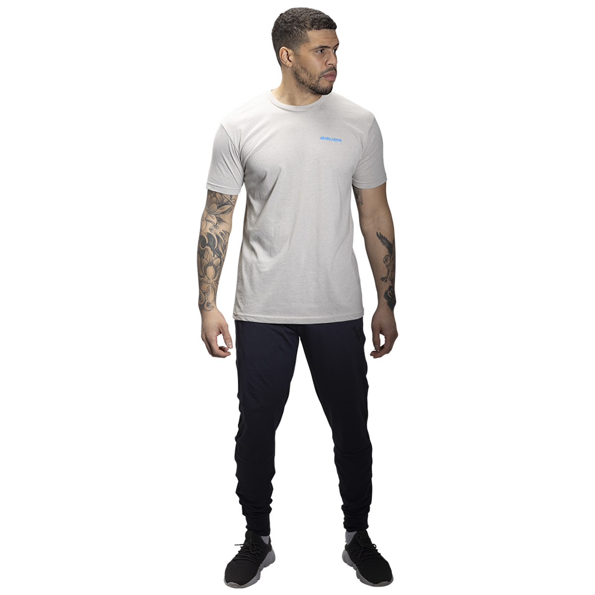 Triko BAUER S22 EXPLODED B TEE - SR - GRY (1060345)