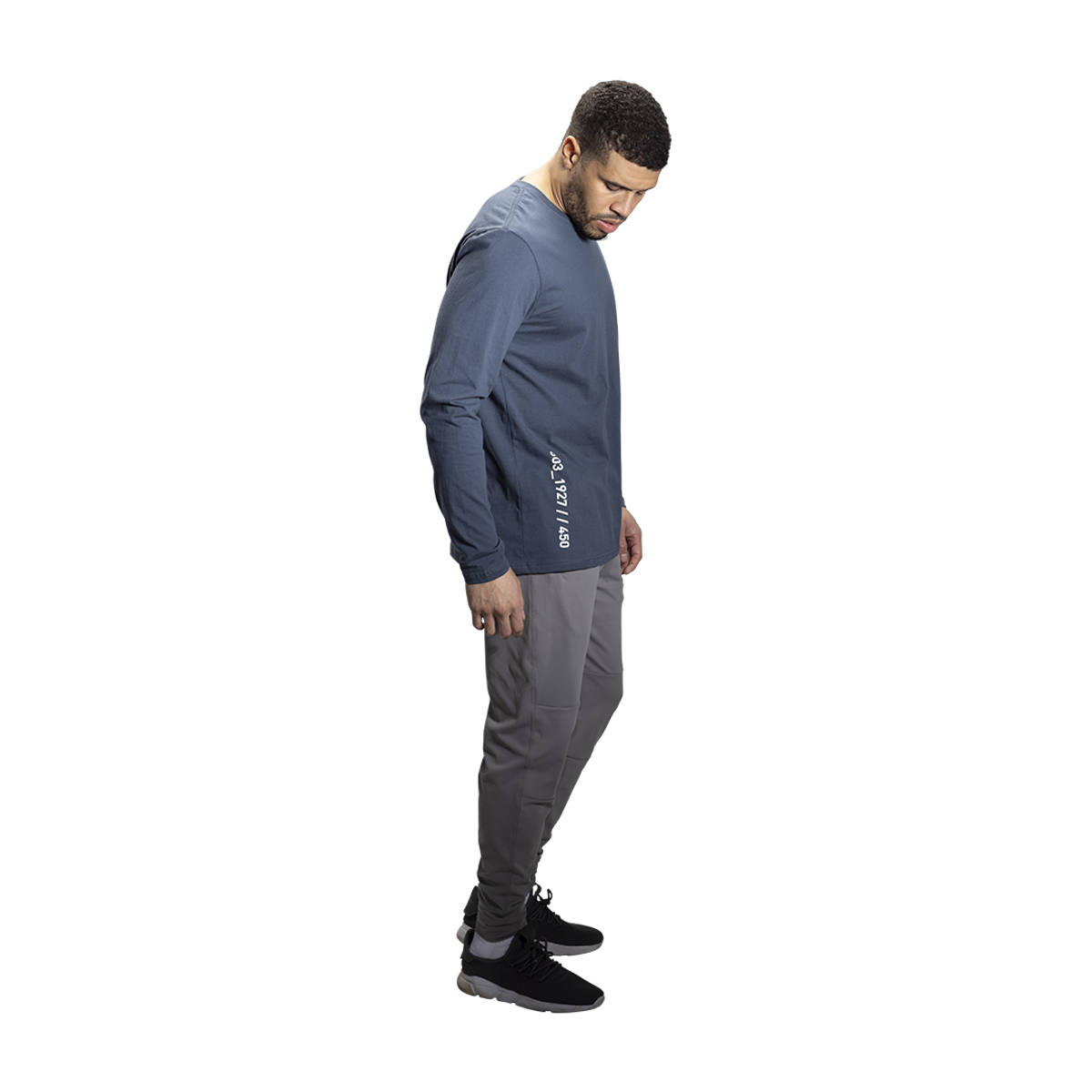 Triko BAUER S22 LS HERITAGE TEE - SR- GRY (1060359)