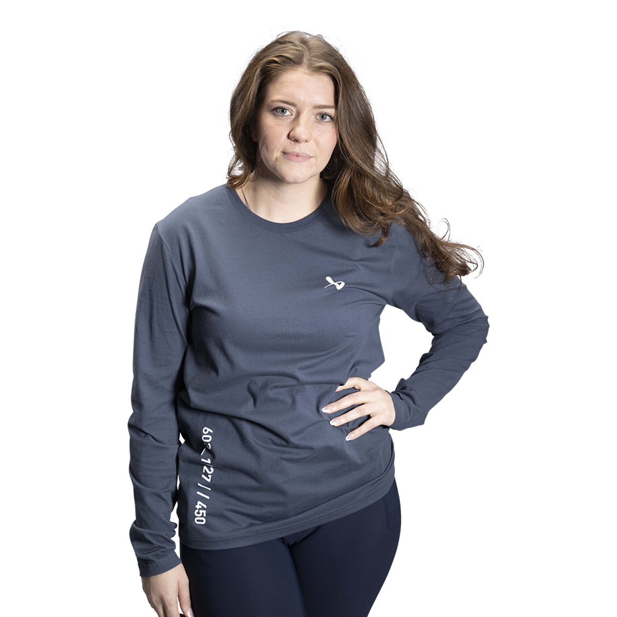 Triko BAUER S22 LS HERITAGE TEE - SR- GRY (1060359)
