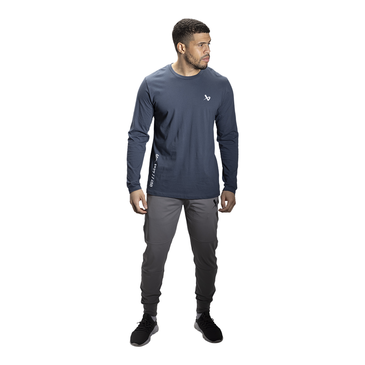 Triko BAUER S22 LS HERITAGE TEE - SR- GRY (1060359)