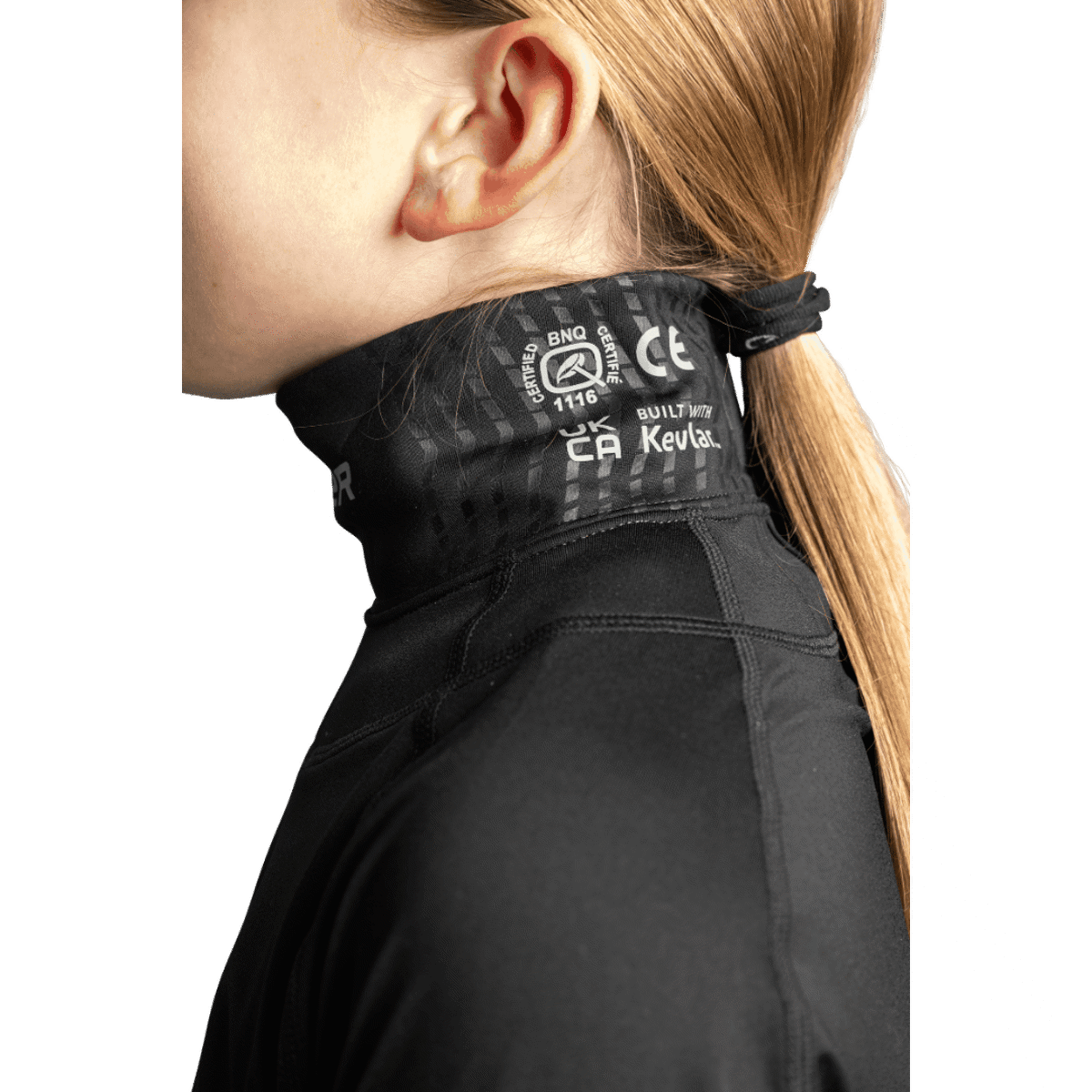 Triko BAUER S22 LS NECKPROTECT-YHT-BLK (1059578)