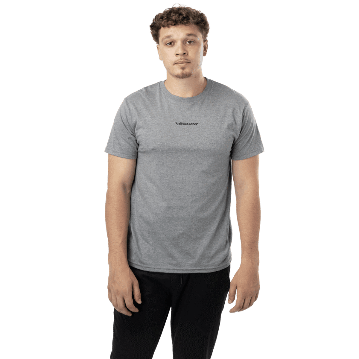 Triko BAUER S24 CORE SS TEE-SR-GRY (1063375)