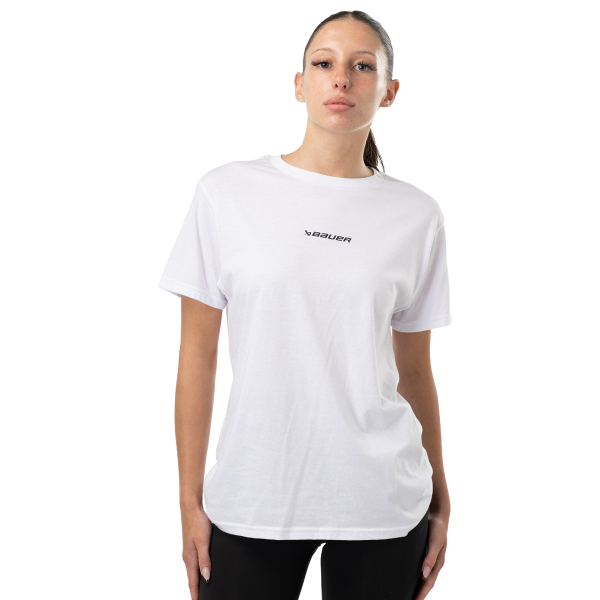 Triko BAUER S24 CORE SS TEE-SR-WHT (1063378)