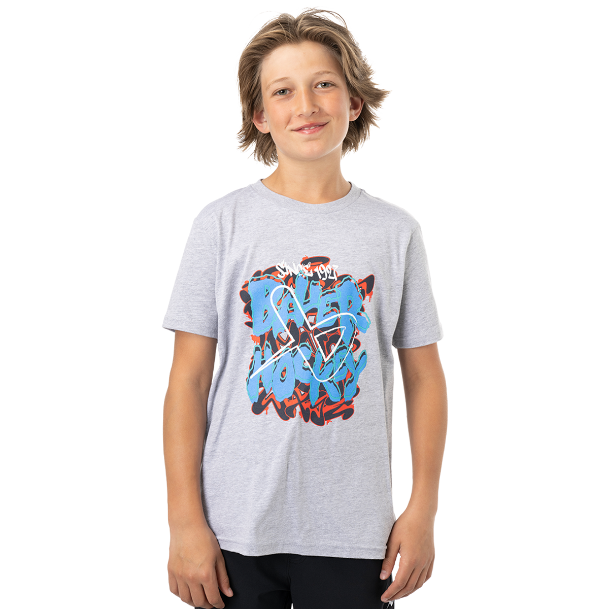 Triko BAUER S24 GRAFITTI TEE-YTH-HGRY (1063410)