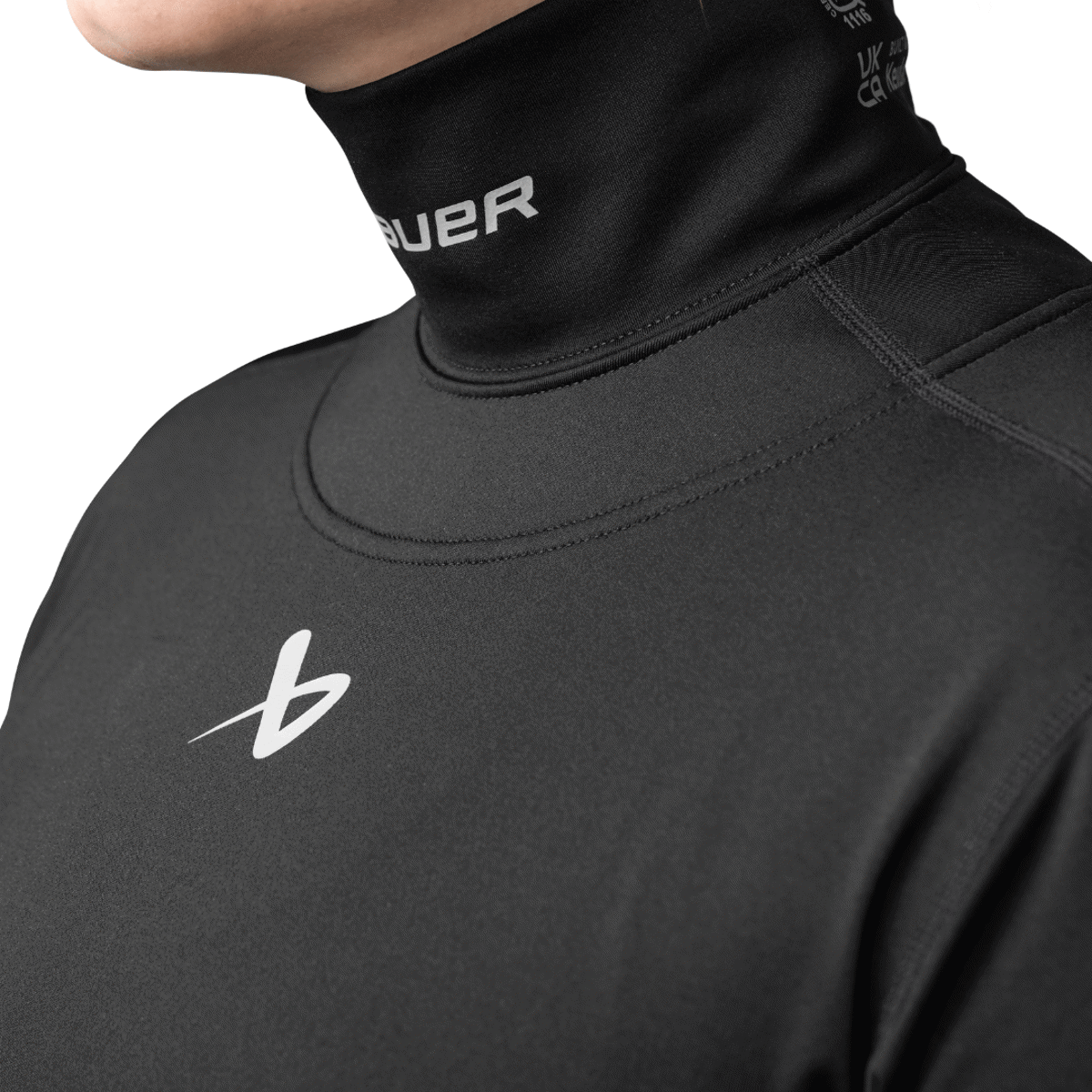 Triko BAUER S24 WOMENS NECKPROTECT-WM-BLK (1064771)