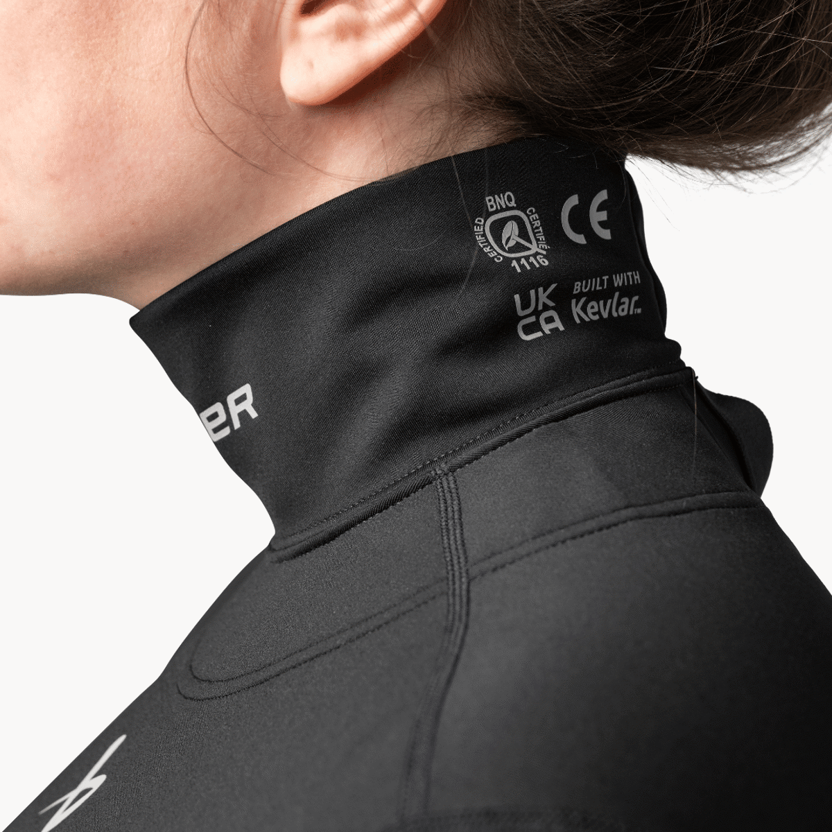 Triko BAUER S24 WOMENS NECKPROTECT-WM-BLK (1064771)