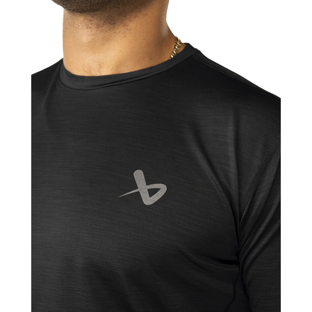 Triko BAUER S25 FLC CORE LS TECH TEE-SR-BLK (1065215)