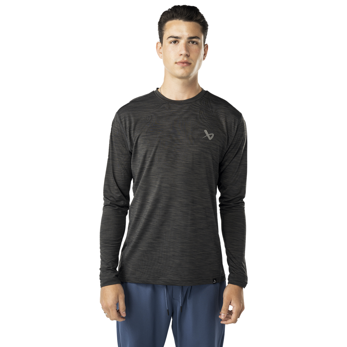 Triko BAUER S25 FLC CORE LS TECH TEE-SR-GRY (1065214)
