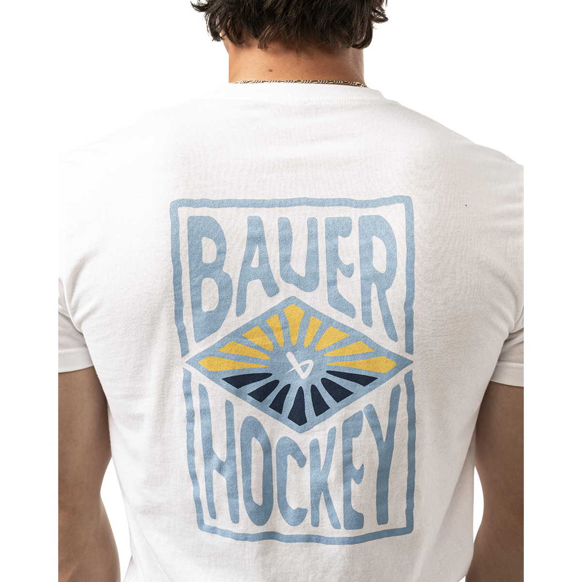 Triko BAUER S25 GRAPHIC TEE-SR-WHITE (1064725)