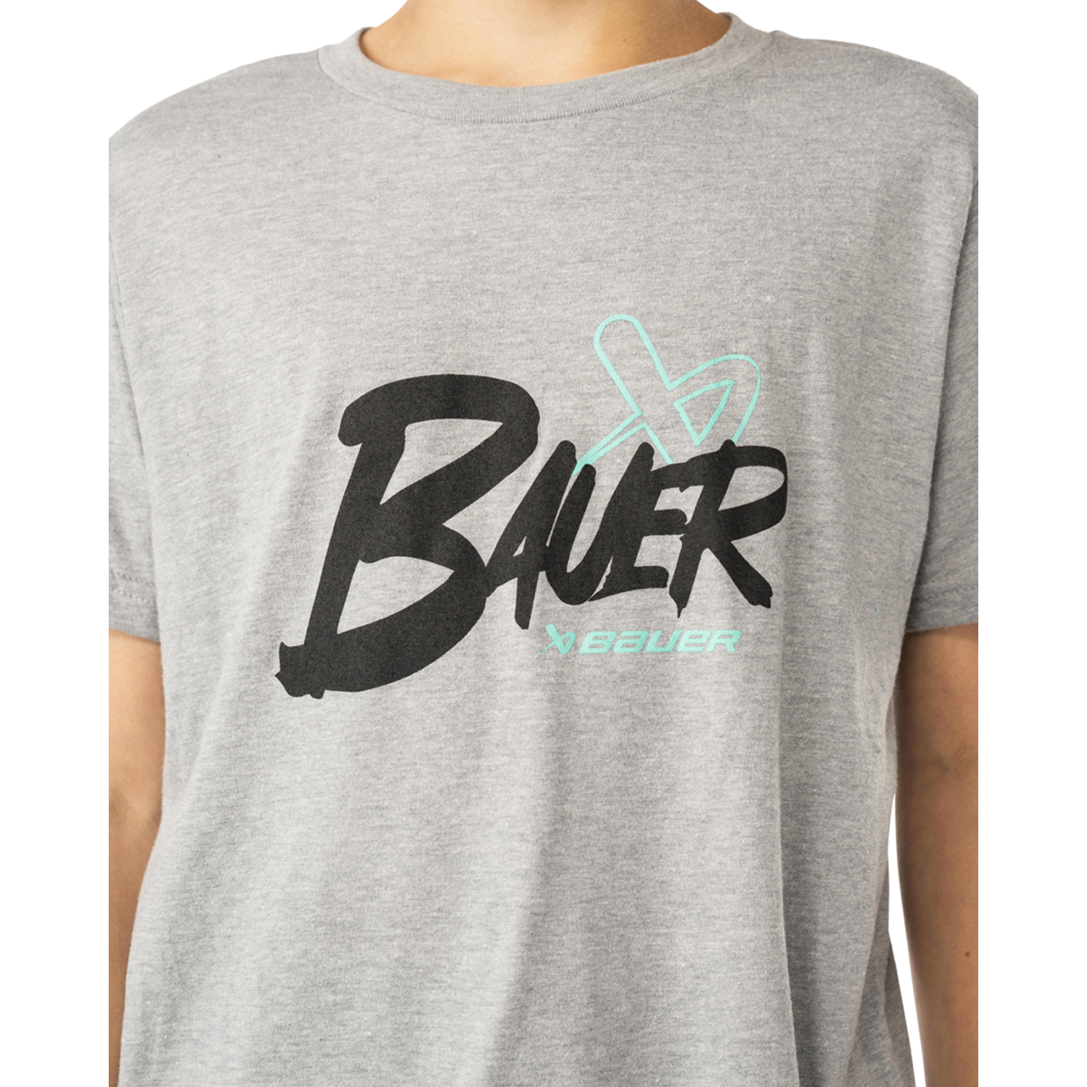 Triko BAUER S25 GRAPHIC TEE-YTH-HGRY (1065121)