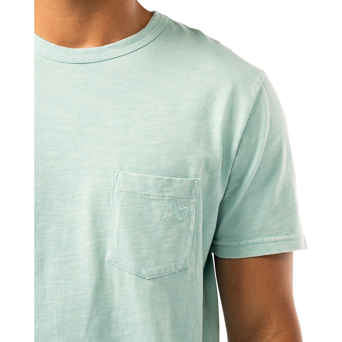 Triko BAUER S25 POCKET TEE-SR-AQUA (1064708)