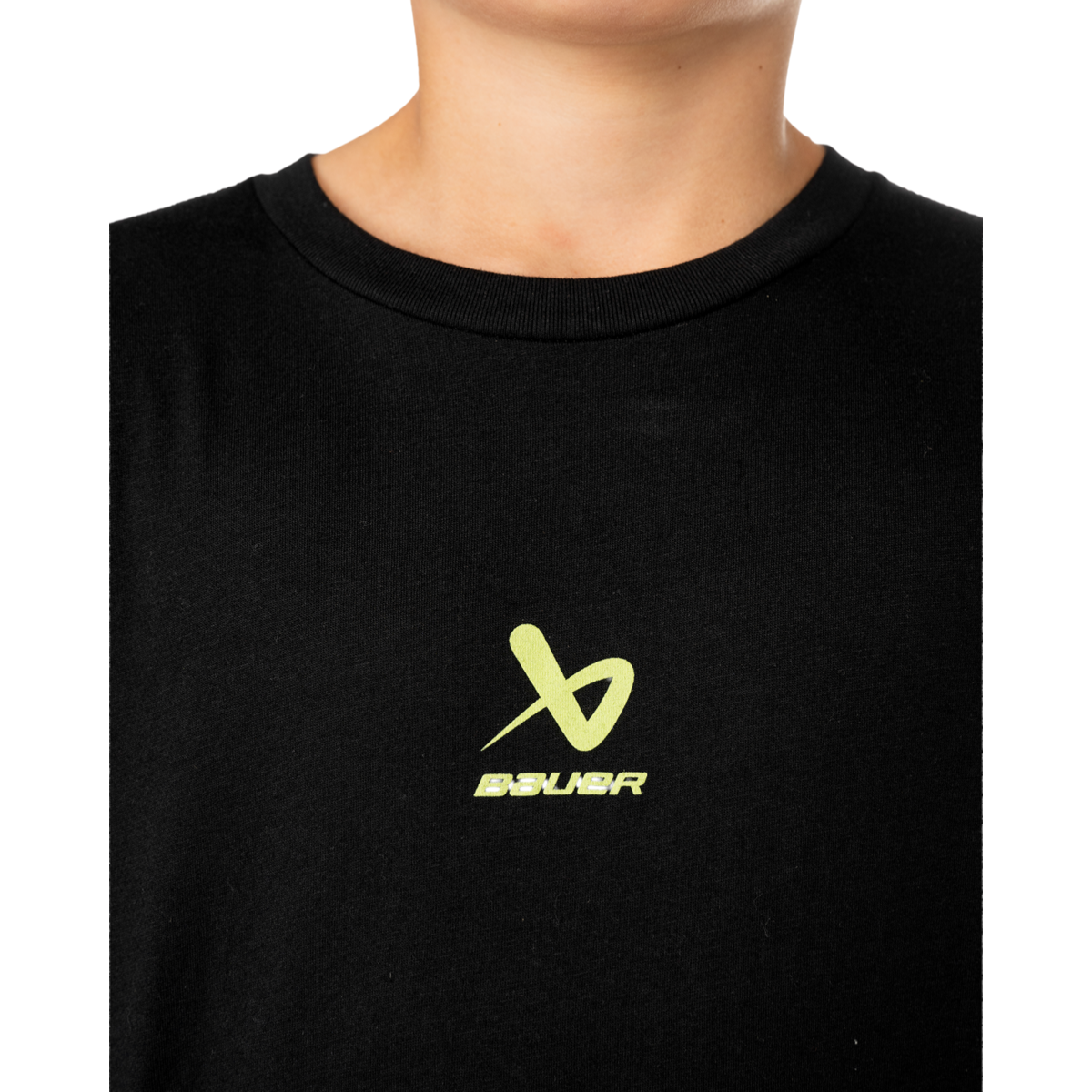 Triko BAUER S25 SS GRAPHIC TEE-YTH-BLK (1065899)