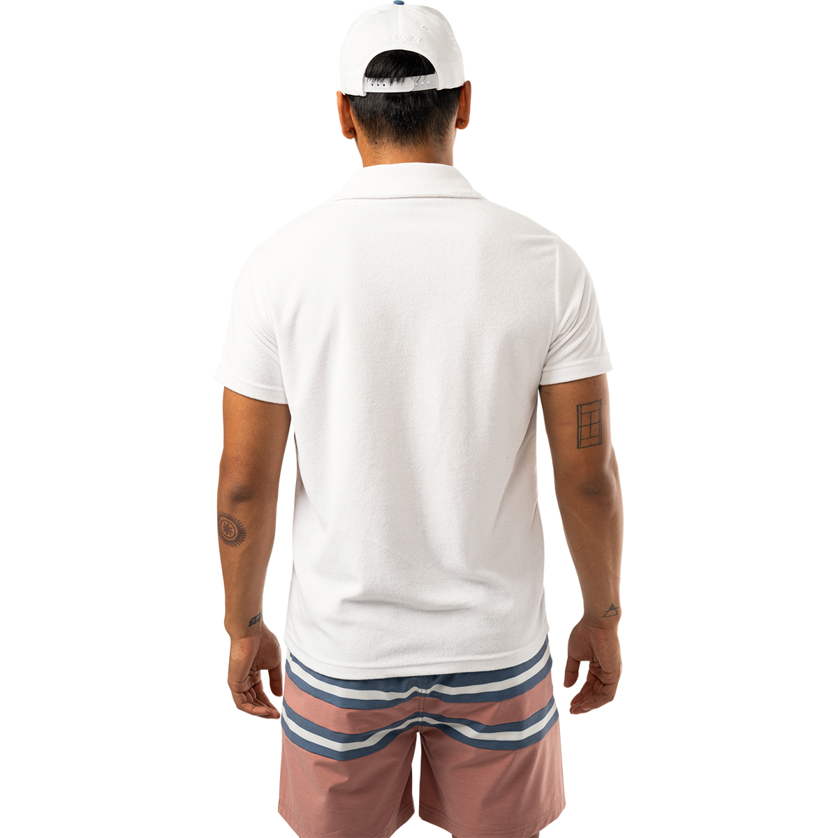 Triko BAUER S25 TERRY POLO-SR-LUCENT WHITE (1064713)