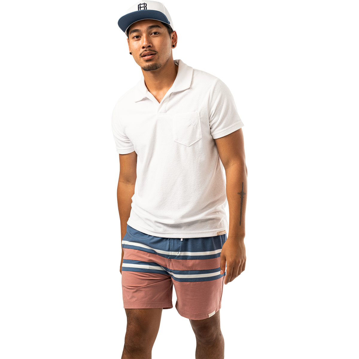 Triko BAUER S25 TERRY POLO-SR-LUCENT WHITE (1064713)