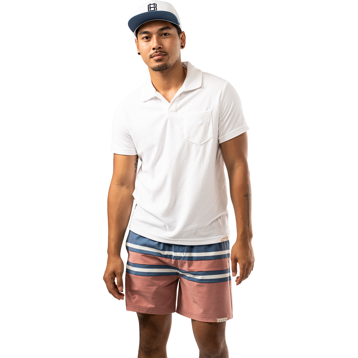 Triko BAUER S25 TERRY POLO-SR-LUCENT WHITE (1064713)