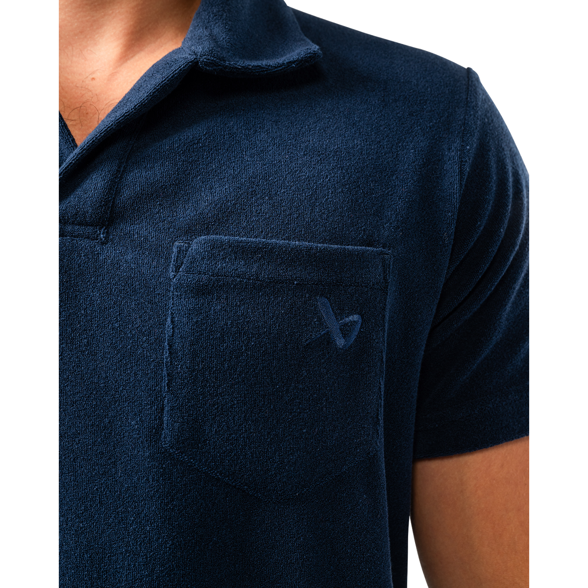 Triko BAUER S25 TERRY POLO-SR-NVY (1064714)