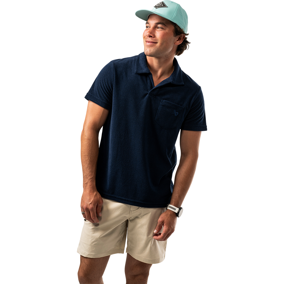 Triko BAUER S25 TERRY POLO-SR-NVY (1064714)