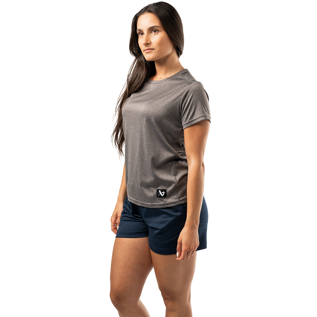 Triko BAUER S25 WMNS TEAM TECH TEE-GRY (1064621)