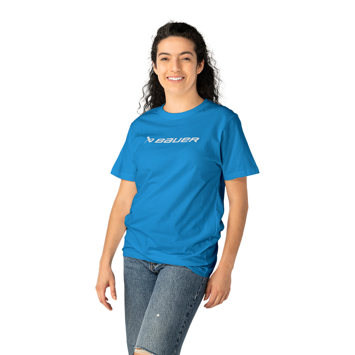 Triko BAUER S26 CORE TEE-SR-BAUER BLUE (1067566)