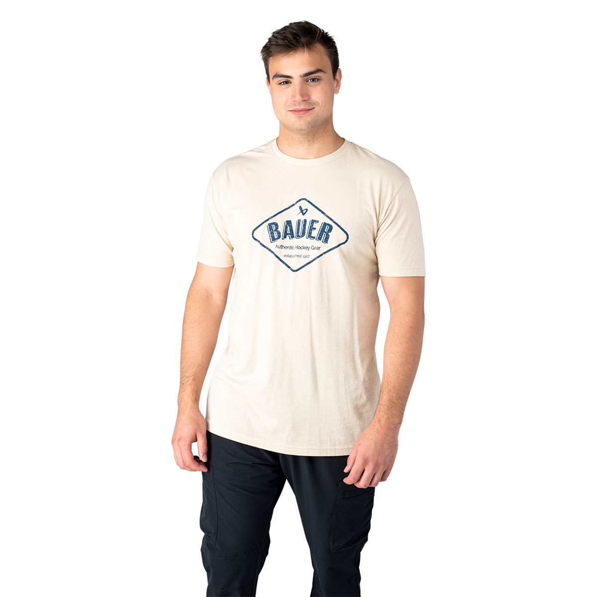 Triko BAUER S26 DIAMOND GRAPHIC TEE-SR (1067574)