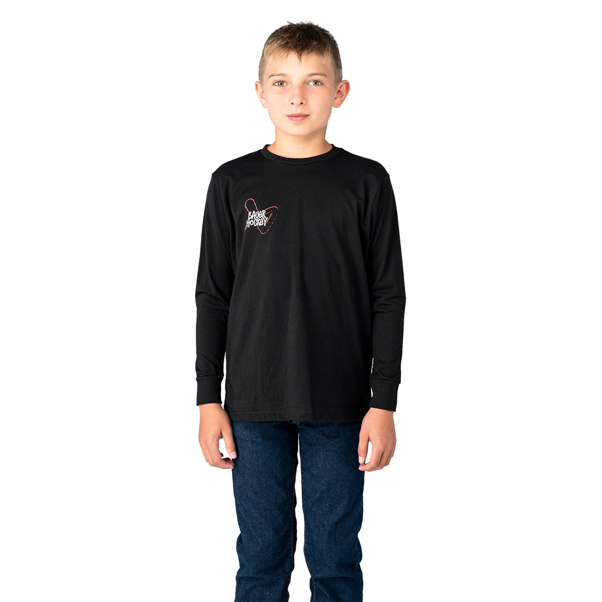 Triko BAUER S26 GEAR GRAPHIC LS TEE-YTH (1067602)