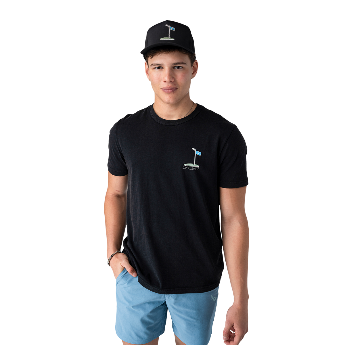Triko BAUER S26 GOLF GRAPHIC TEE-SR (1067579)