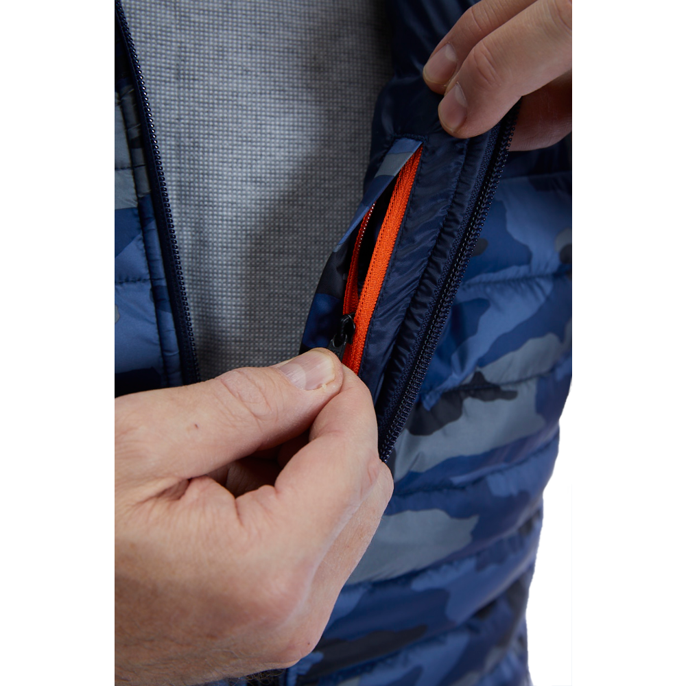 Vesta BAUER FLC HOODED PUFFER VEST-SR-CAMO/COB (1059370)