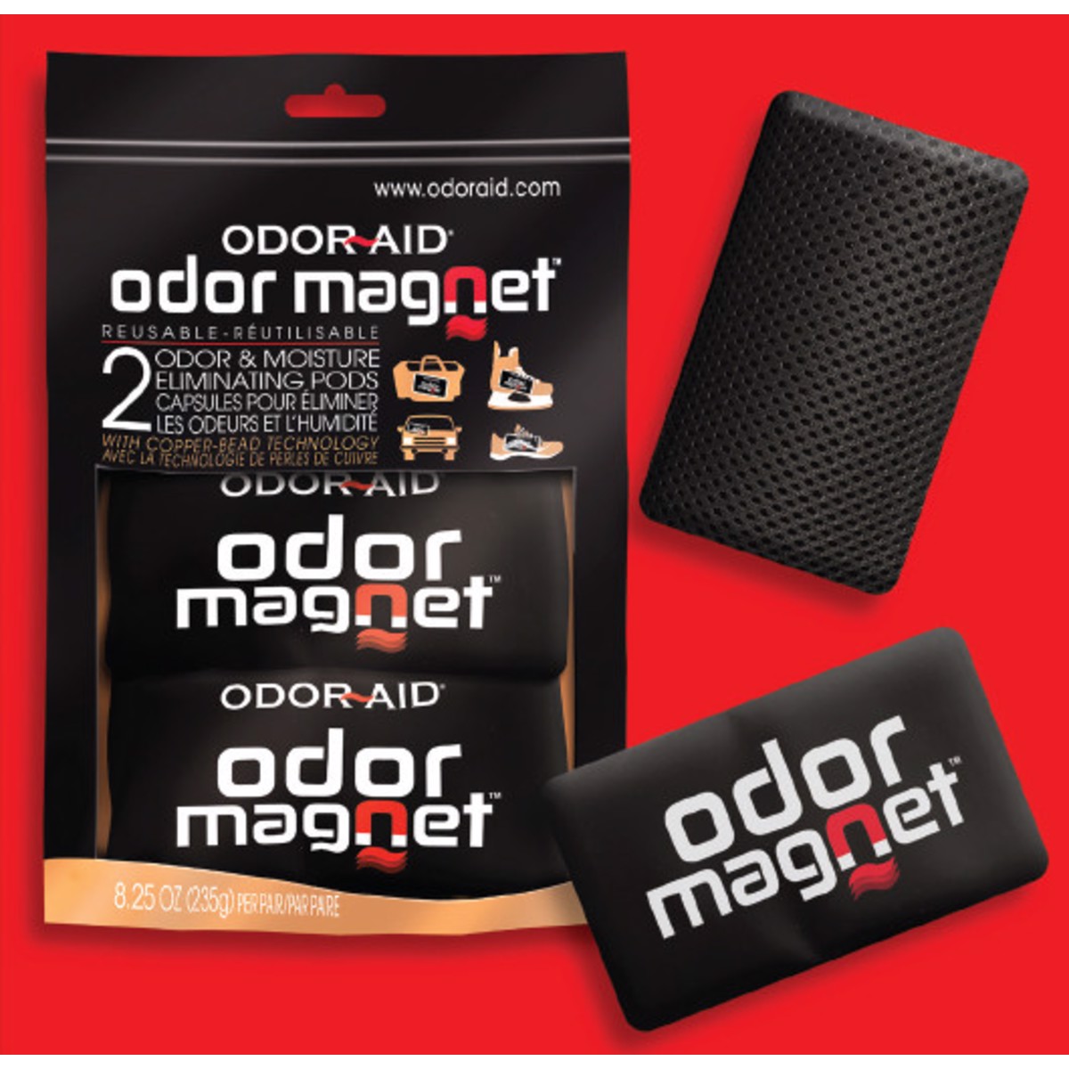 vůně do tašky ODOR MAGNET Pods