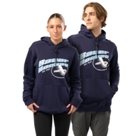 Mikina BAUER S23 ECLIPSE HOODIE-SR-BLU (1062284)